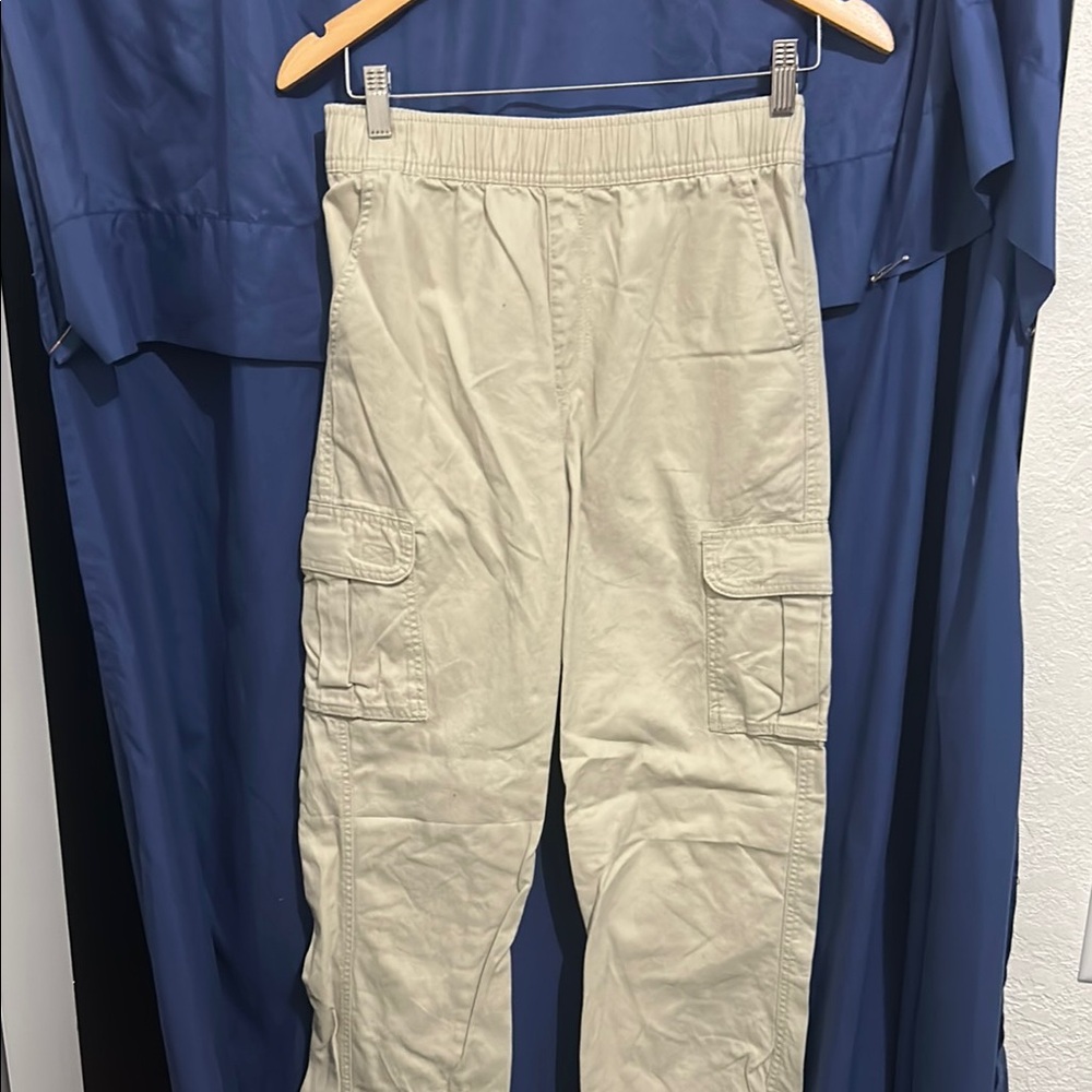The Children's Place Tan Cargo Pants Relaxed Fit